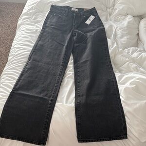 PacSun Black Low Rise Baggy Jeans